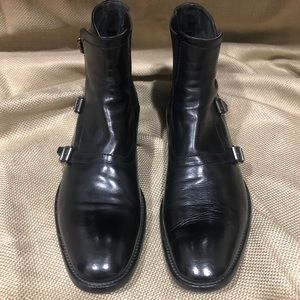 Alexander McQueen Men’s Triple Monk-Strap
Boot